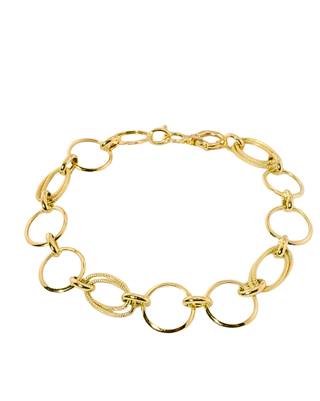Luxury Mixed Link Bracelet – 19cm