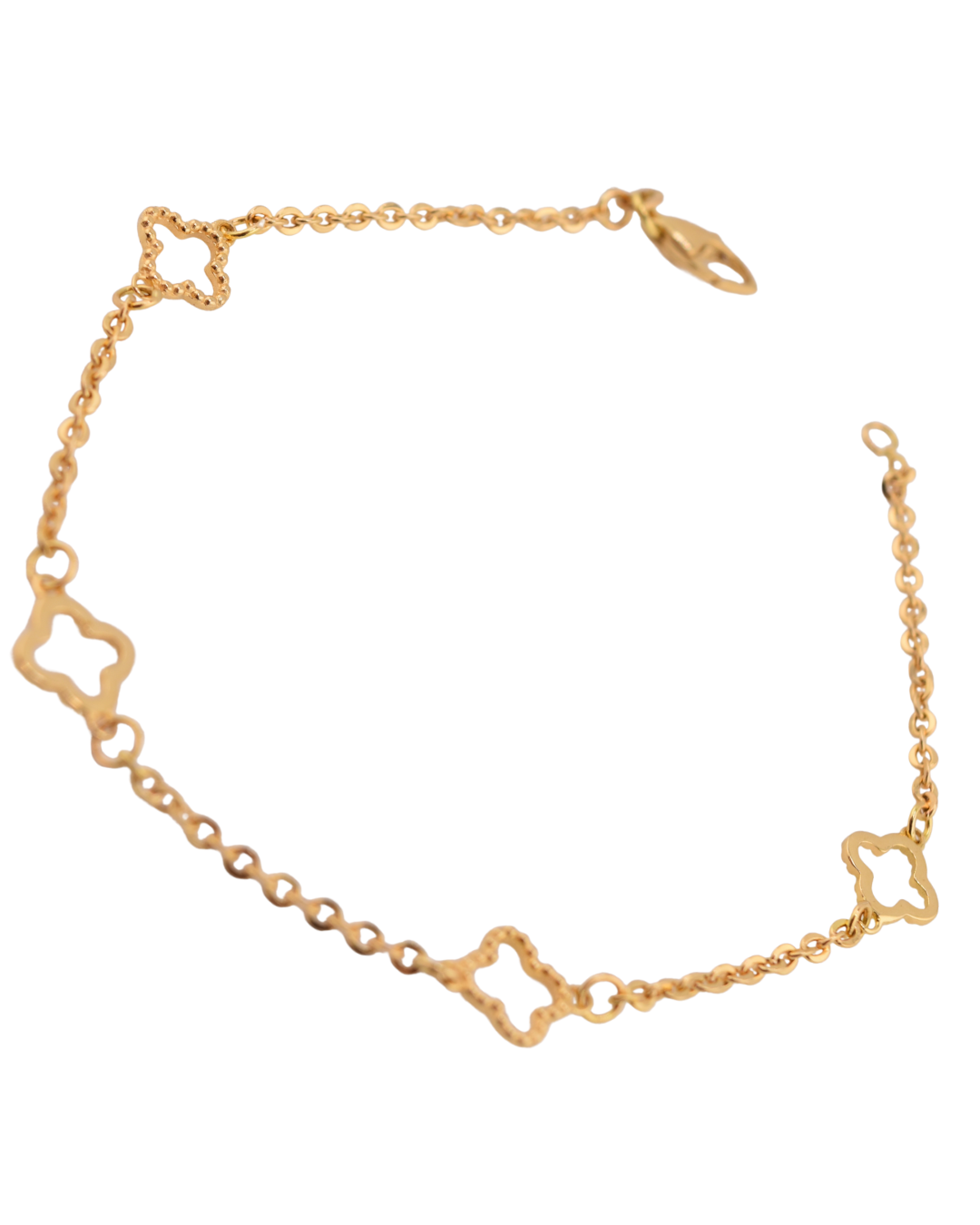 Van Cleef Style Clover Bracelet – 19cm