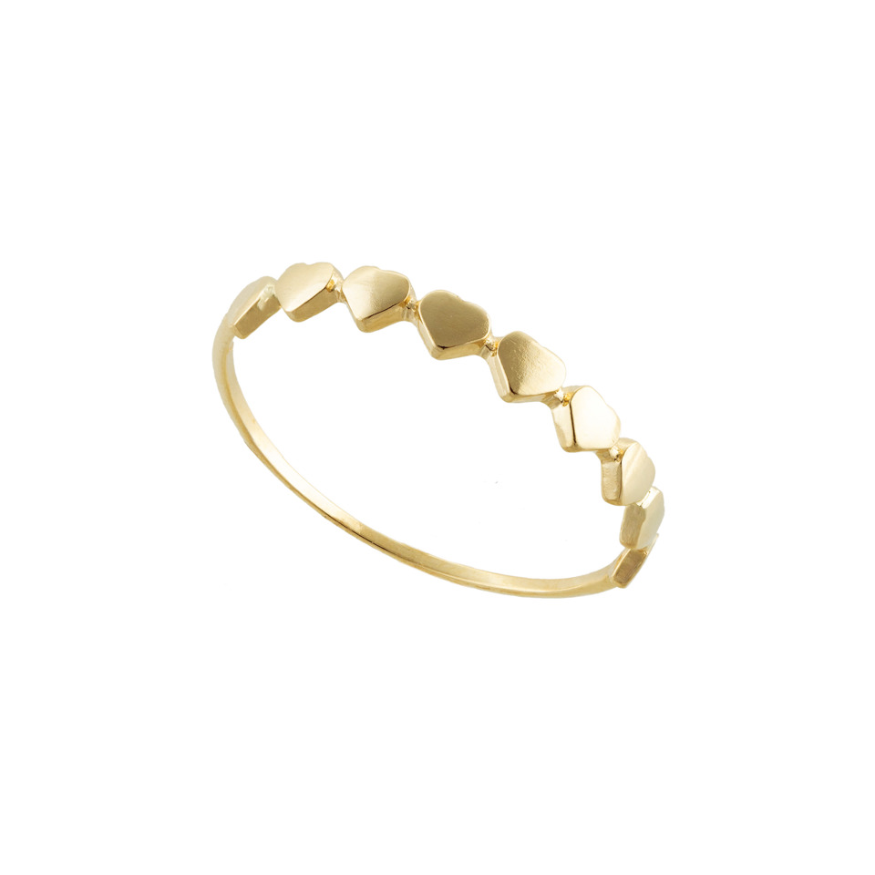 Delicate Multi Heart Ring